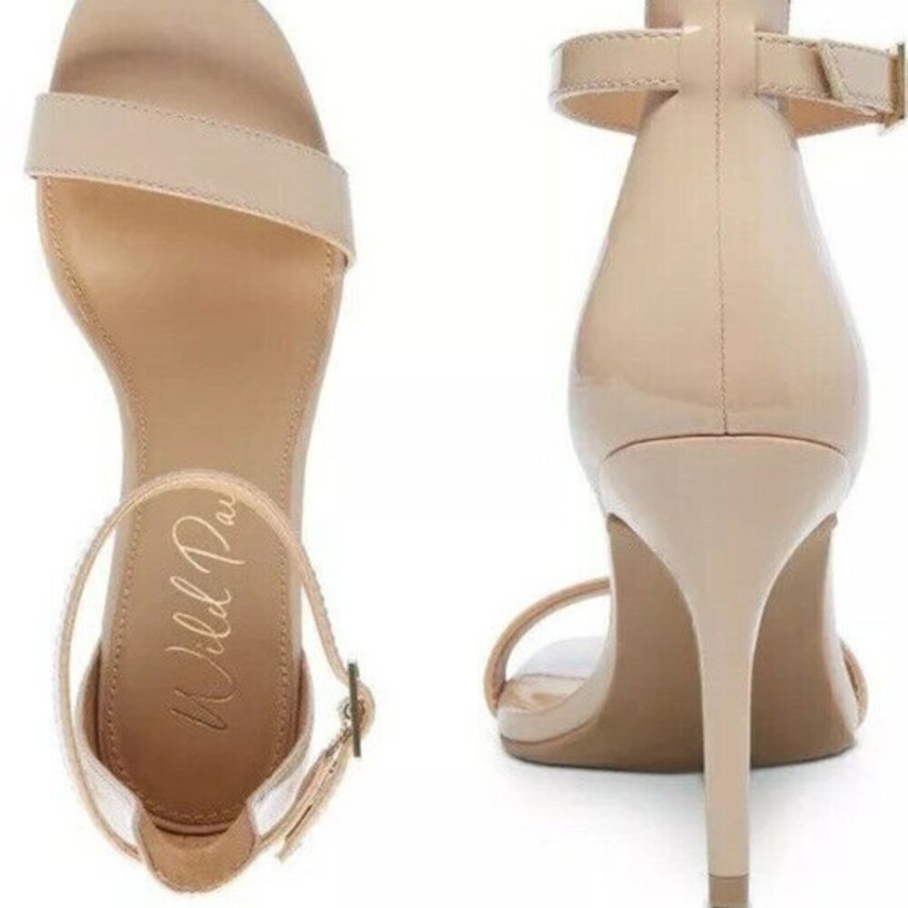 Wild Pair Women's Shoes Size 9.5M Tan Dress Heels